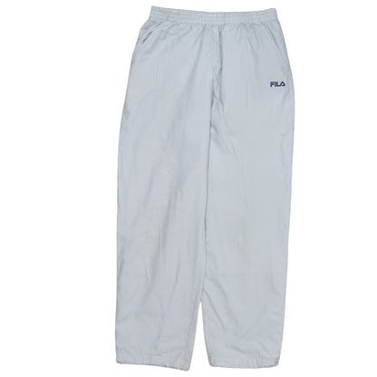 Fila Girls Grey Polyester Track Pants Age 12 Years Elastic Waist Activewear