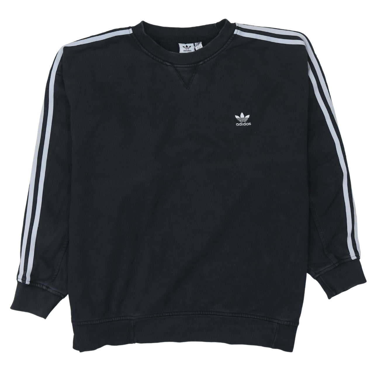 Womens UK Size 12 adidas Black Pullover Sweatshirt