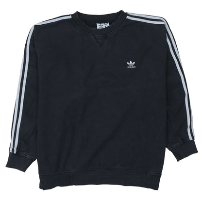 Womens UK Size 12 adidas Black Pullover Sweatshirt