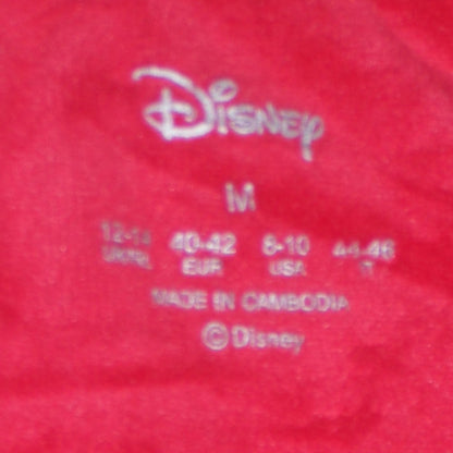 Primark Women Red Mickey Mouse Fleece Nightshirt Size 12-14