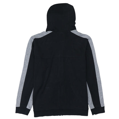 Mens UK Size 2XL HUGO BOSS Black Full Zip Hoodie