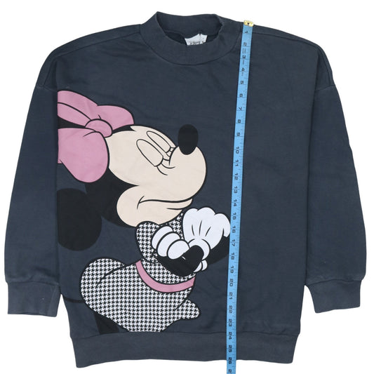 Womens UK Size S Disney Blue Pullover Sweatshirt