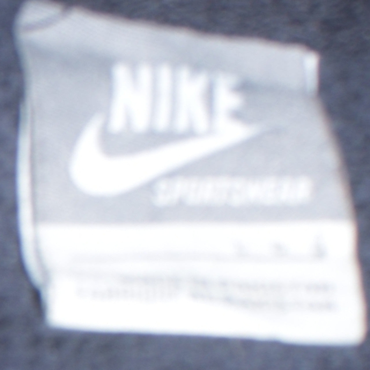 Mens UK Size L Nike Black Full Zip Hoodie
