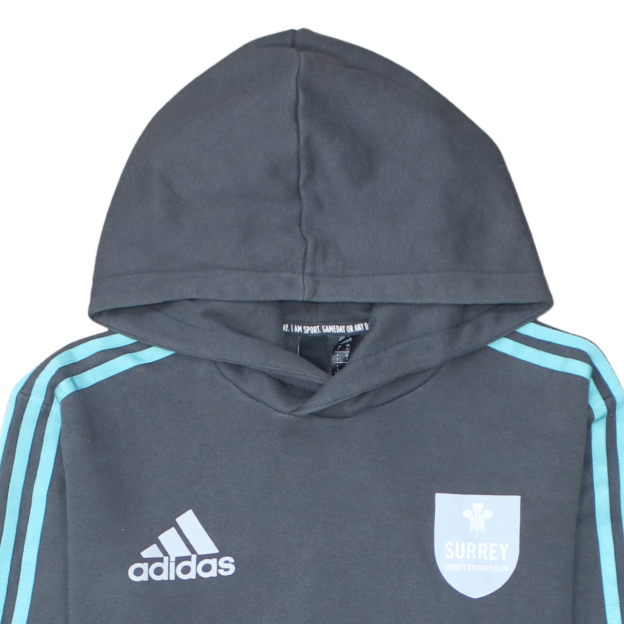 Mens UK Size S adidas Grey Pullover Hoodie