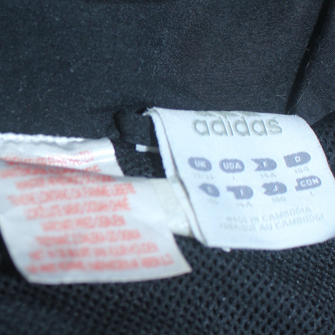 Boys UK Size 15-16 Years adidas Black Track Jacket