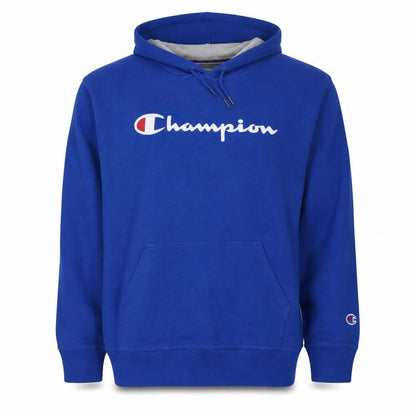 Mens UK Size XL Champion Blue Pullover Hoodie