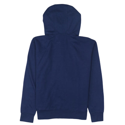 Womens UK Size 2XS Disney Blue Pullover Hoodie