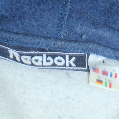 Mens UK Size L Reebok Grey Pullover Hoodie