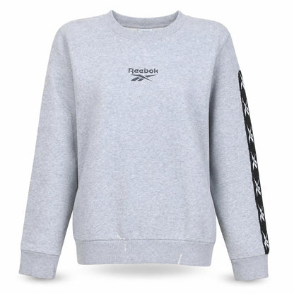 Womens UK Size S Reebok Grey Pullover Sweatshirt