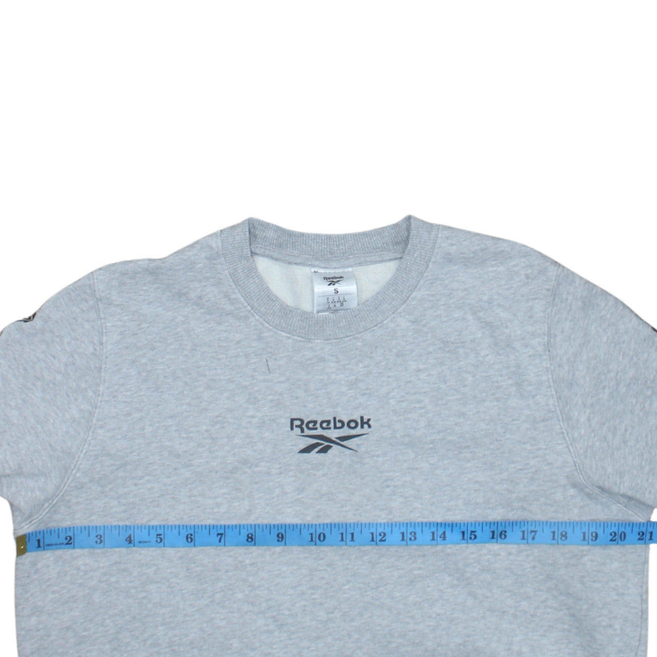 Womens UK Size S Reebok Grey Pullover Sweatshirt