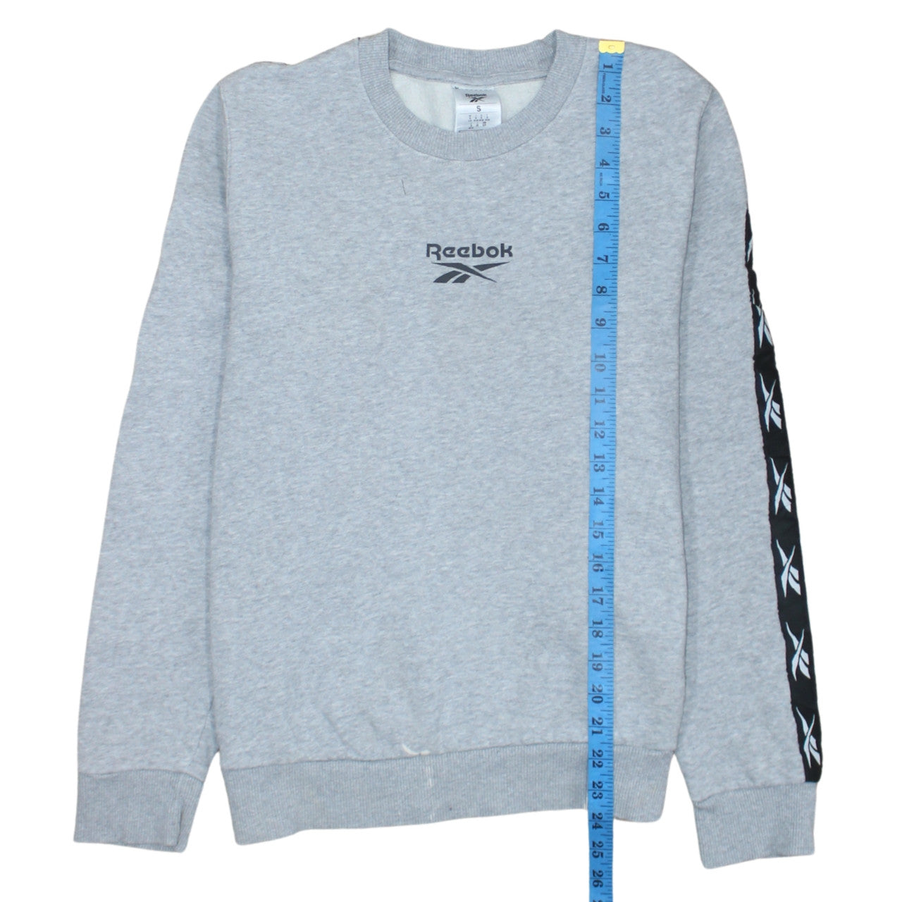 Womens UK Size S Reebok Grey Pullover Sweatshirt