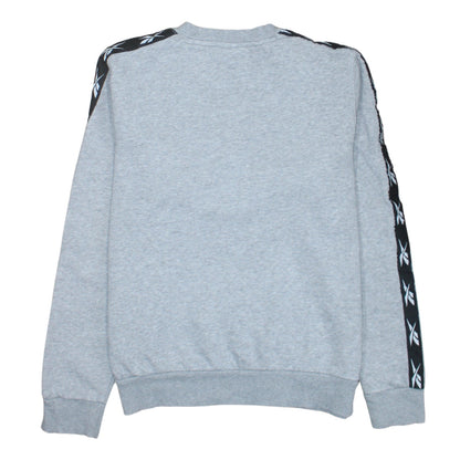 Womens UK Size S Reebok Grey Pullover Sweatshirt