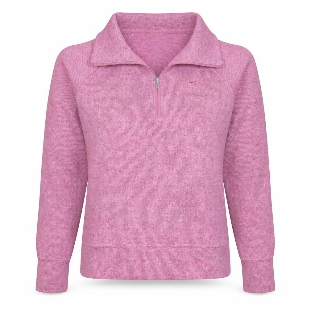 Womens UK Size 10 Nike Pink Pullover Sweatshirt