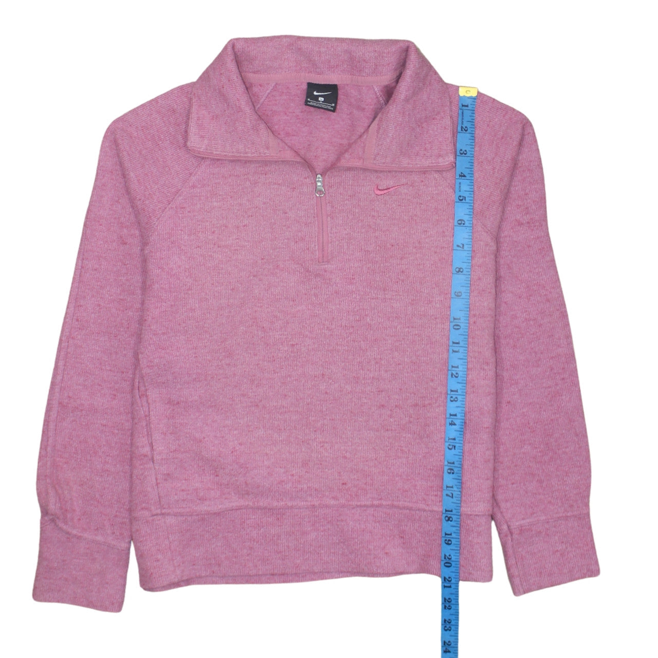 Womens UK Size 10 Nike Pink Pullover Sweatshirt