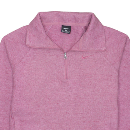 Womens UK Size 10 Nike Pink Pullover Sweatshirt