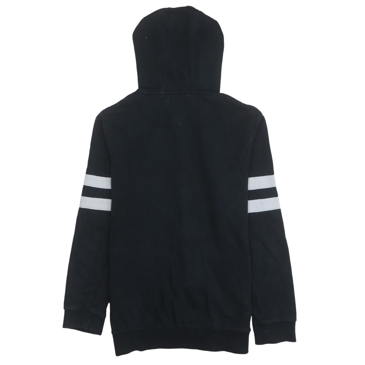 Mens UK Size M Your Turn Black Full Zip Hoodie