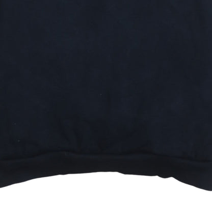 Mens UK Size L Lyle & Scott Blue Pullover Hoodie