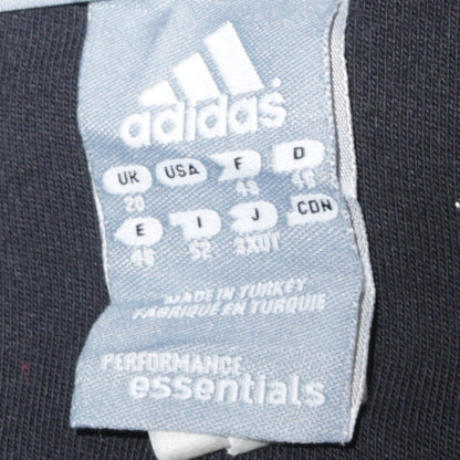 Womens UK Size 20 adidas Black Full Zip Hoodie