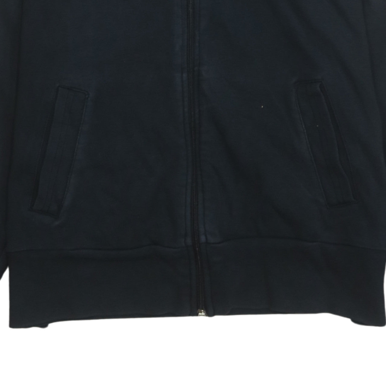 Womens UK Size 20 adidas Black Full Zip Hoodie