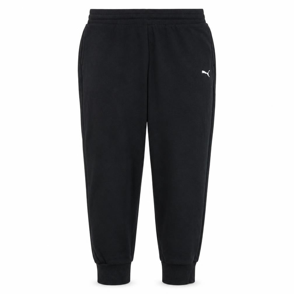 Mens UK Size M PUMA Regular Fit Jogger Black Trousers