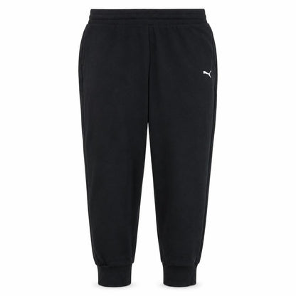 Mens UK Size M PUMA Regular Fit Jogger Black Trousers