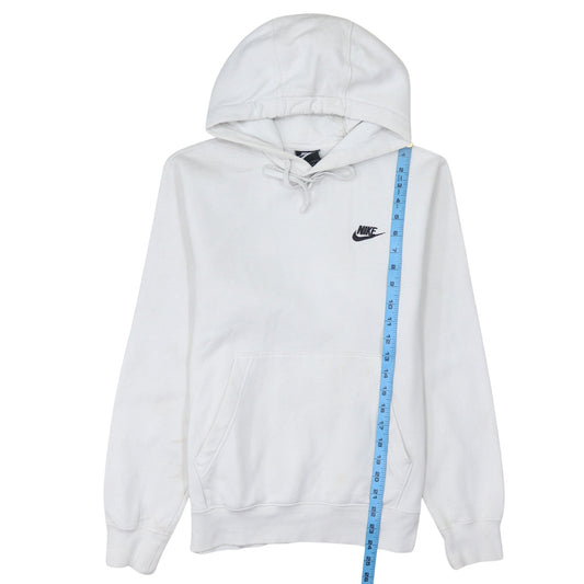 Mens UK Size XS Nike White Pullover Hoodie