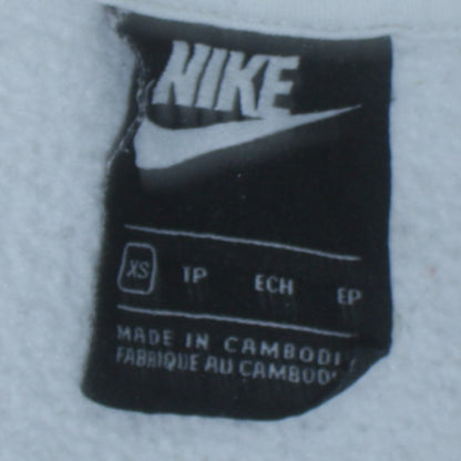 Mens UK Size XS Nike White Pullover Hoodie