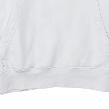 Mens UK Size XS Nike White Pullover Hoodie