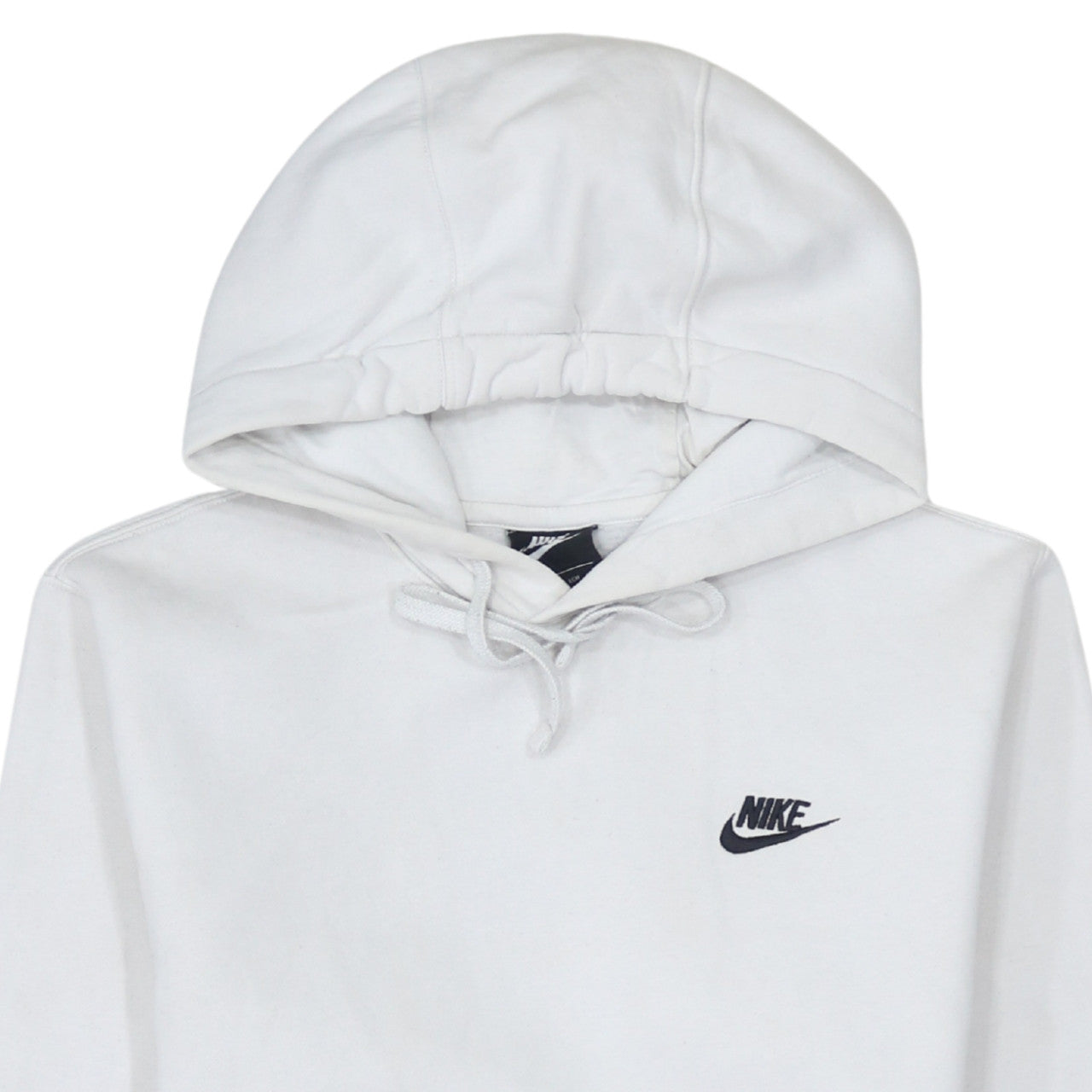 Mens UK Size XS Nike White Pullover Hoodie