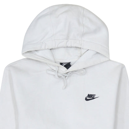Mens UK Size XS Nike White Pullover Hoodie