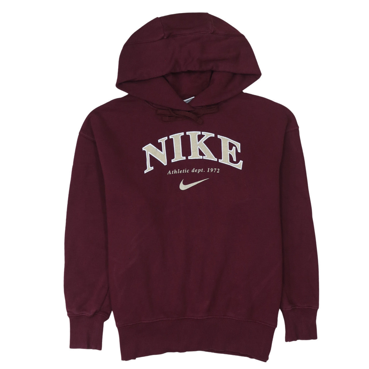 Mens UK Size XS Nike Red Pullover Hoodie