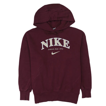 Mens UK Size XS Nike Red Pullover Hoodie