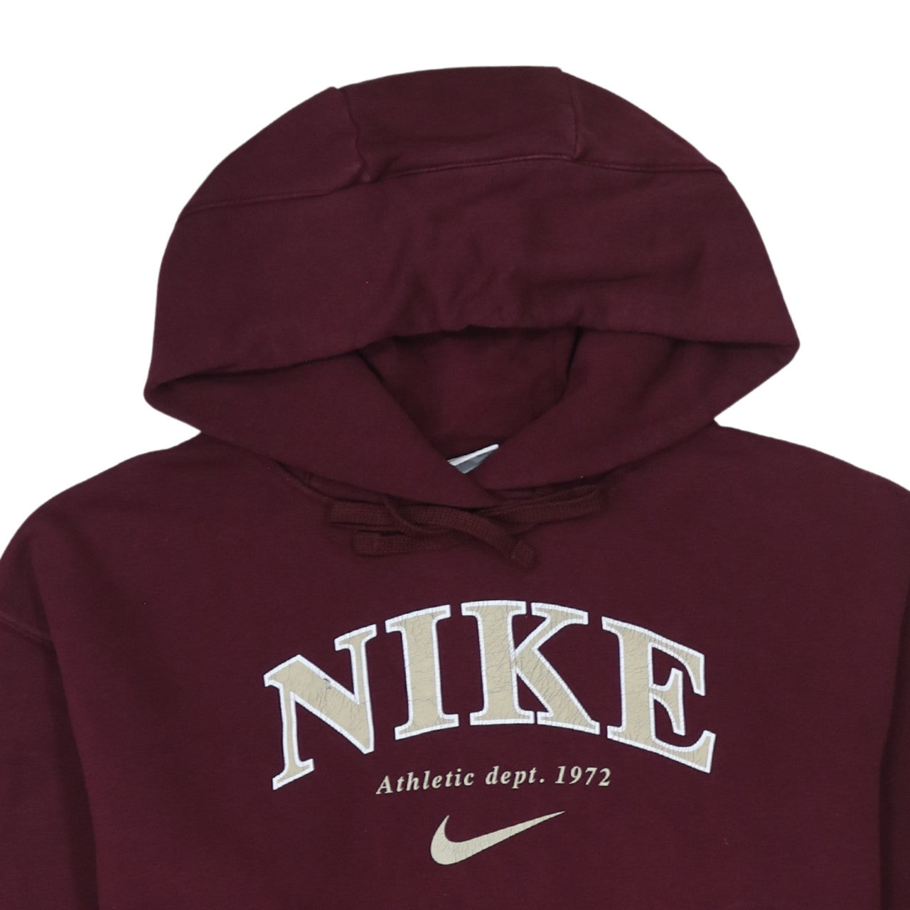 Mens UK Size XS Nike Red Pullover Hoodie