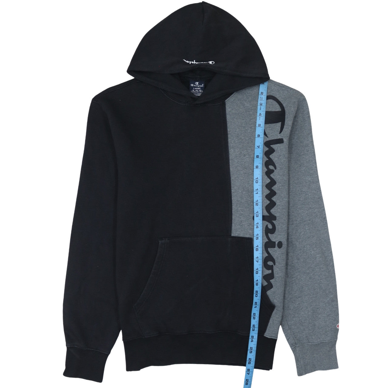 Mens UK Size L Champion Multicoloured Pullover Hoodie
