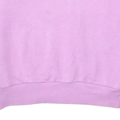 Womens UK Size M FILA Pink Pullover Hoodie