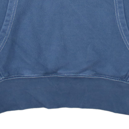 Mens UK Size M Levi's Blue Pullover Hoodie