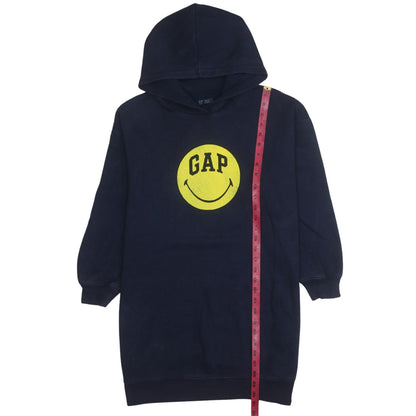 Girls UK Size 14-16 Years Gap Black Pullover Hoodie