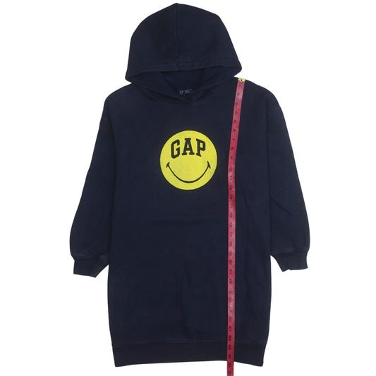 Girls UK Size 14-16 Years Gap Black Pullover Hoodie