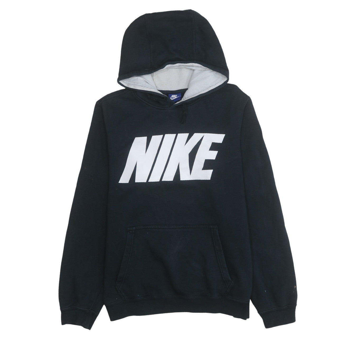 Mens UK Size S Nike Black Pullover Hoodie