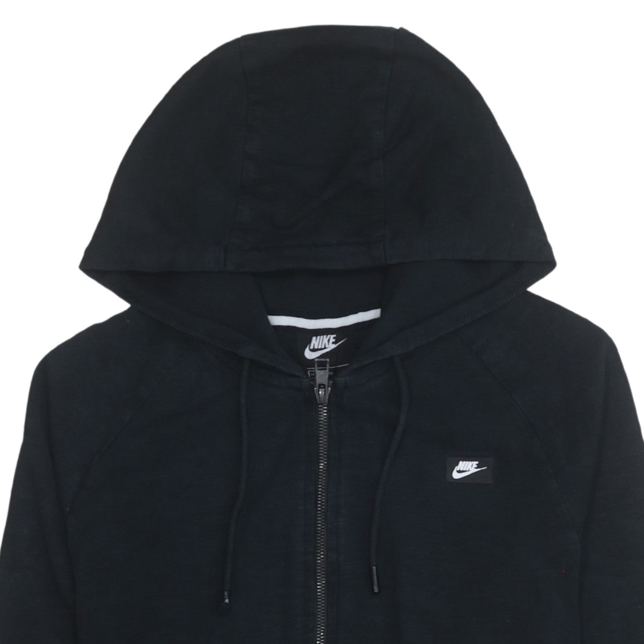Mens UK Size M Nike Black Full Zip Hoodie