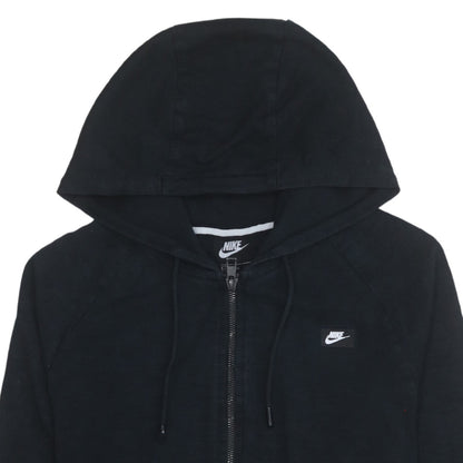 Mens UK Size M Nike Black Full Zip Hoodie