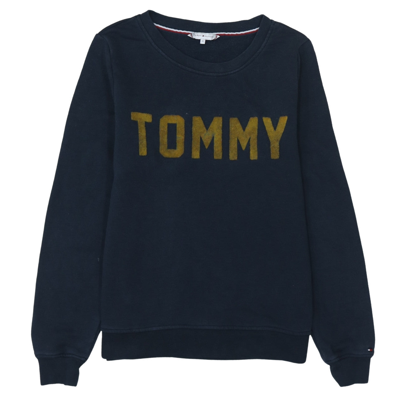 Mens UK Size M Tommy Hilfiger Blue Pullover Sweatshirt