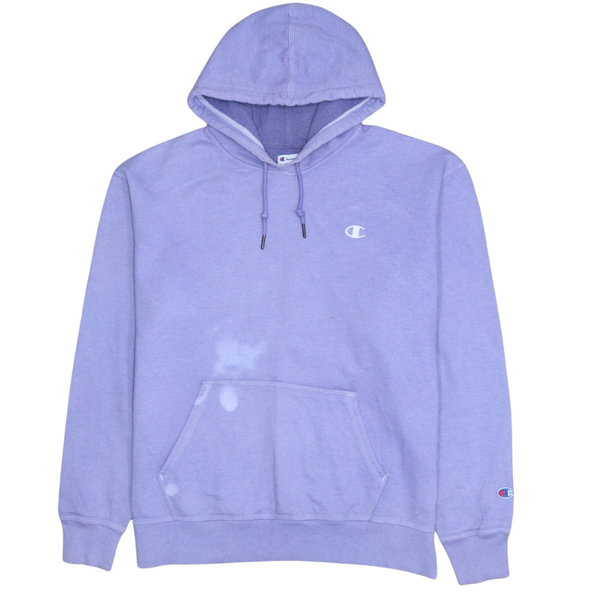 Womens UK Size L Champion Purple Pullover Hoodie