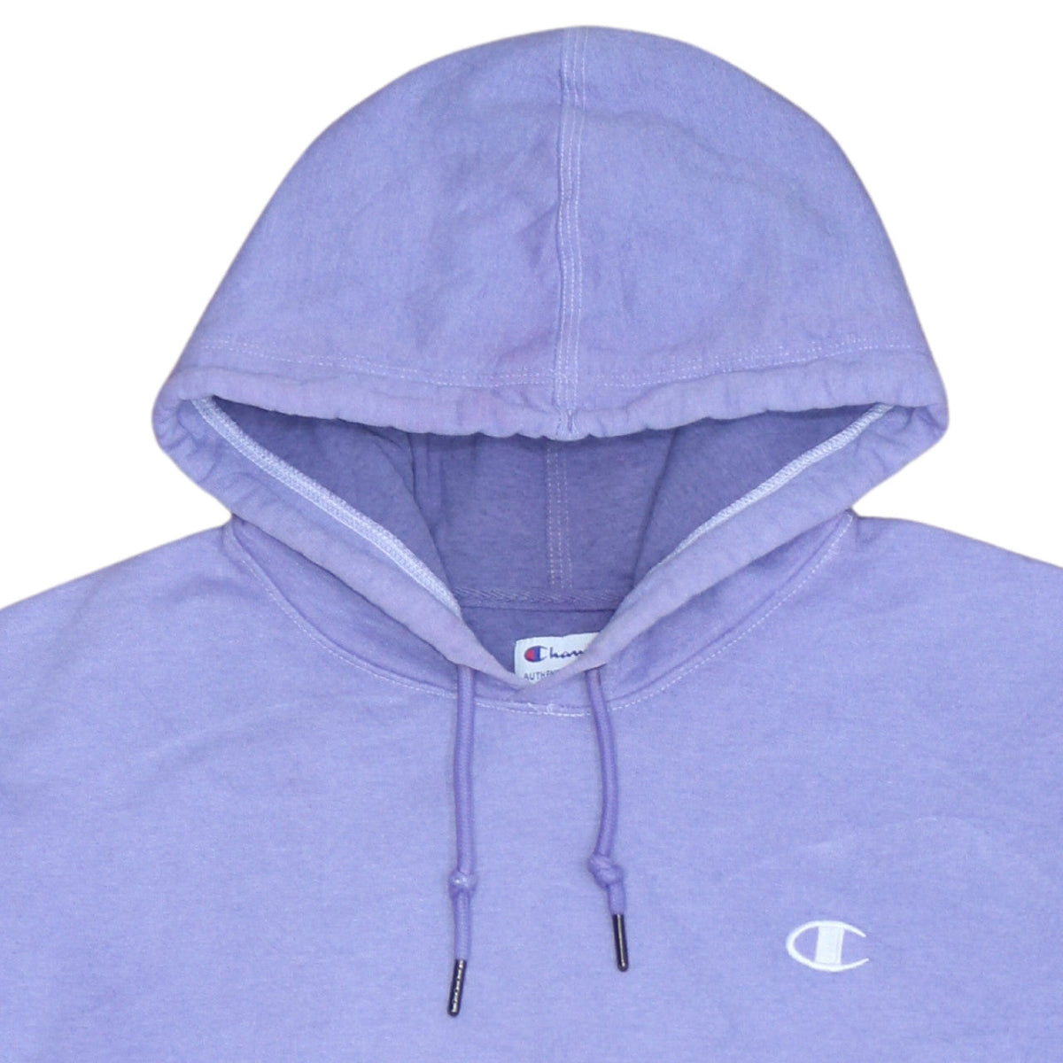 Womens UK Size L Champion Purple Pullover Hoodie