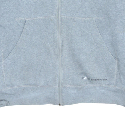 Mens UK Size L Nike Grey Full Zip Hoodie
