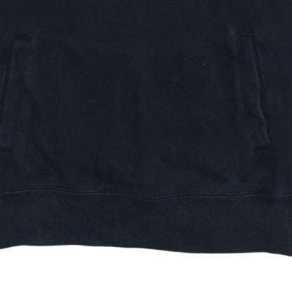 Nike Boys Black Pullover Hoodie L 146-156cm Fleece Sweatshirt