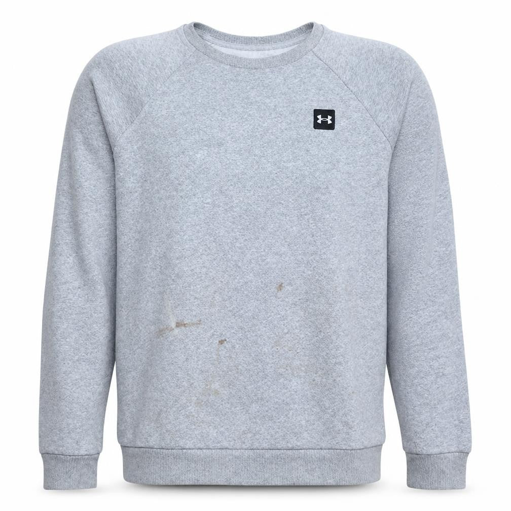 Mens UK Size S Under armour Grey Pullover Sweatshirt