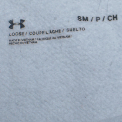 Mens UK Size S Under armour Grey Pullover Sweatshirt