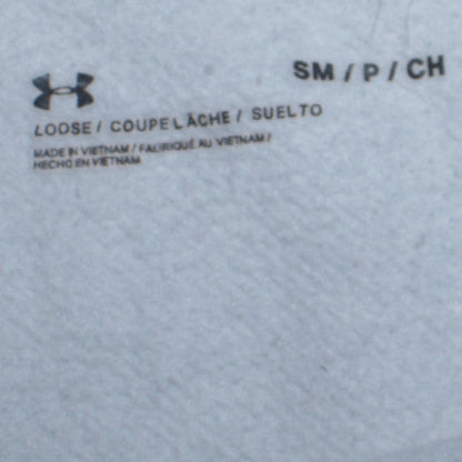 Mens UK Size S Under armour Grey Pullover Sweatshirt