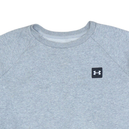 Mens UK Size S Under armour Grey Pullover Sweatshirt